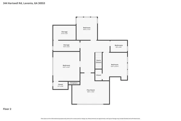 $550,000 | 344 Hartwell Road, Lavonia, GA 30553