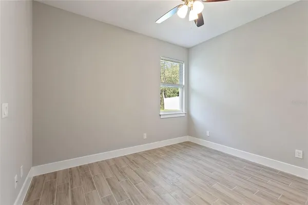 wooden floor in an empty room