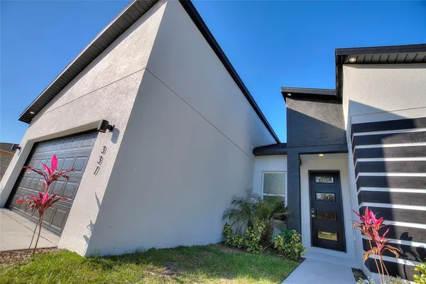 a view of outdoor space and deck