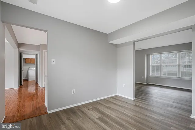 wooden floor in an empty room