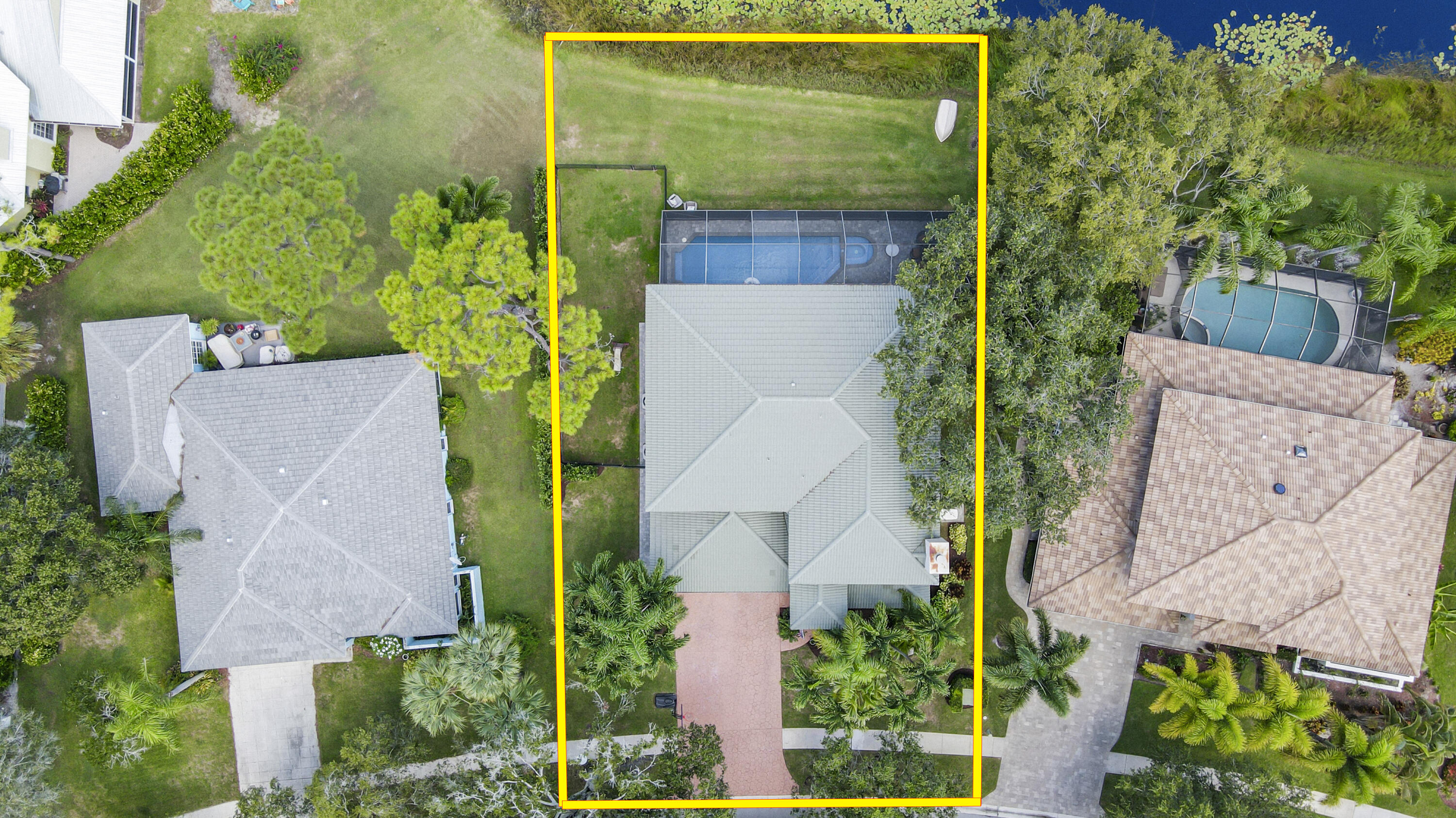6369 Longleaf Pine Drive Jupiter, FL 33458 - Photo 53 of 53 an aerial view of a house