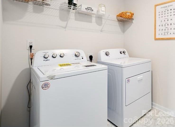 1720 Vanderlyn Street Monroe, NC 28112 - Photo 20 of 33 a utility room with dryer and washer