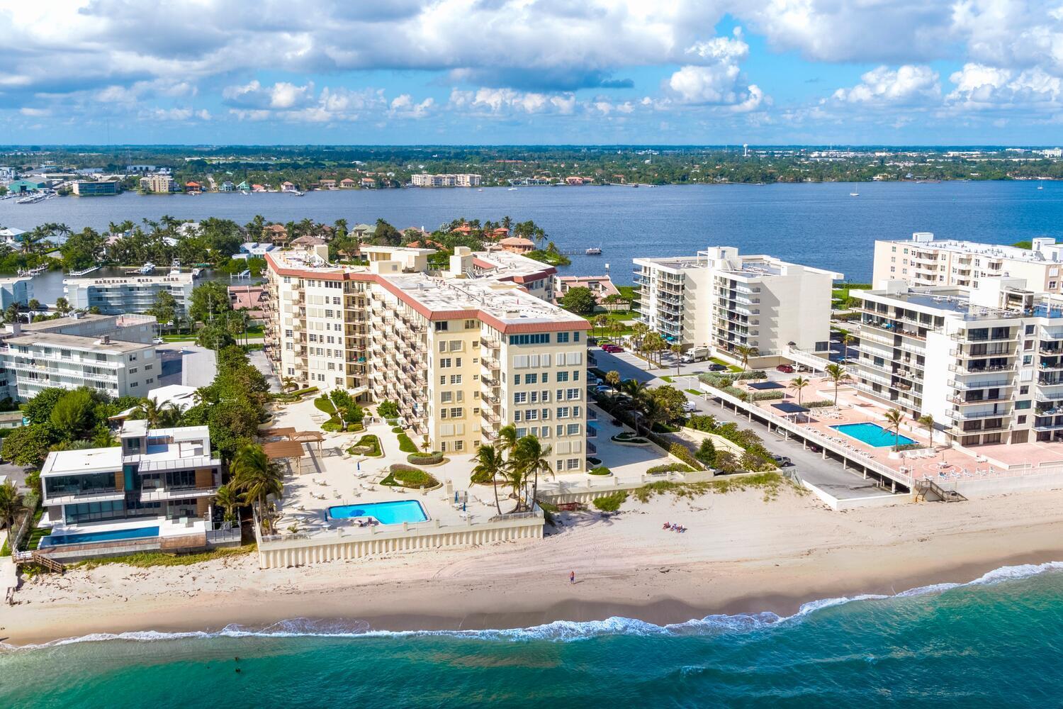 3475 South Ocean Boulevard, Unit 2160 Palm Beach, FL 33480 - Photo 51 of 54 an aerial view of a city