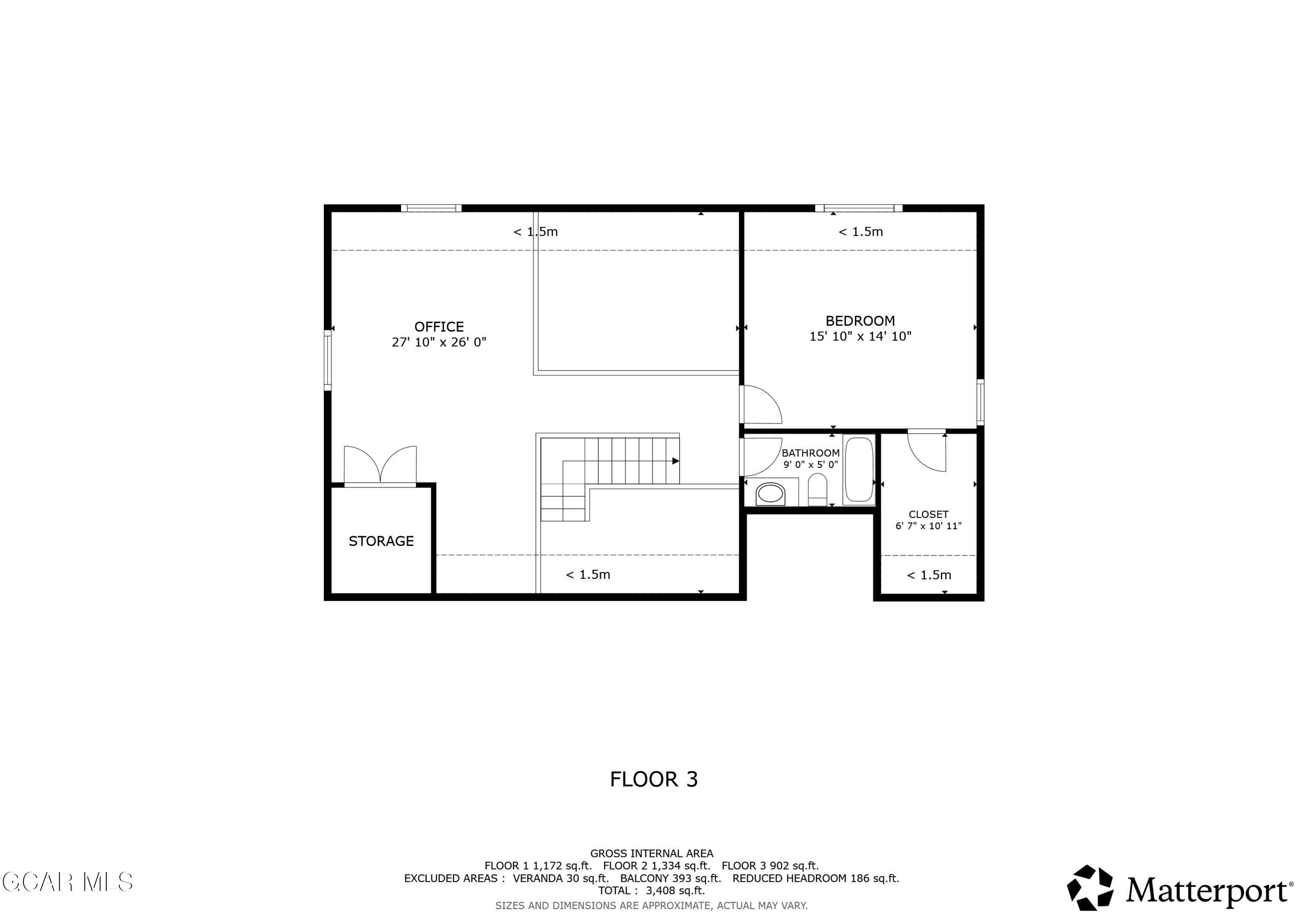 400 Ridge Road Tabernash, CO 80478 - Photo 49 of 50 GrandCountryEstatesMLS26647_Floor3_ssmfd