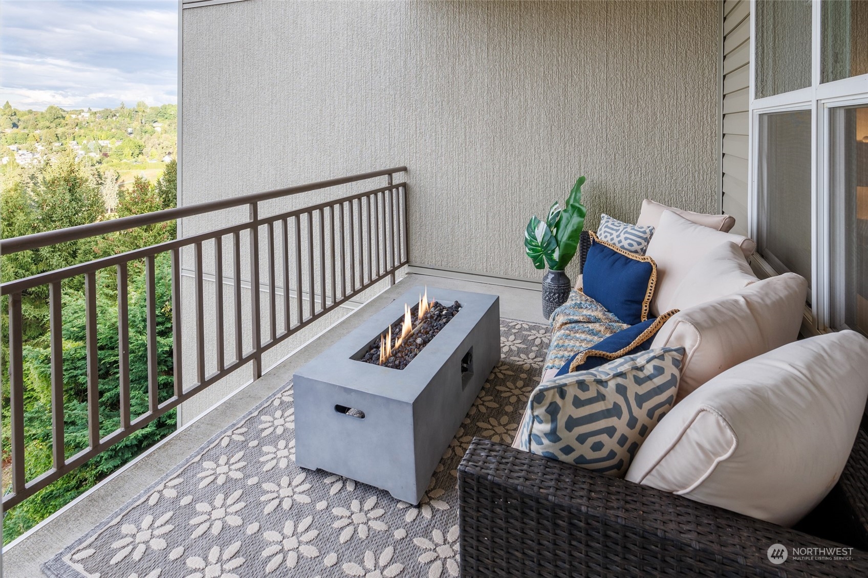 3221 Southwest Avalon Way, Unit 305 Seattle, WA 98126 - Photo 24 of 40 a view of balcony with furniture