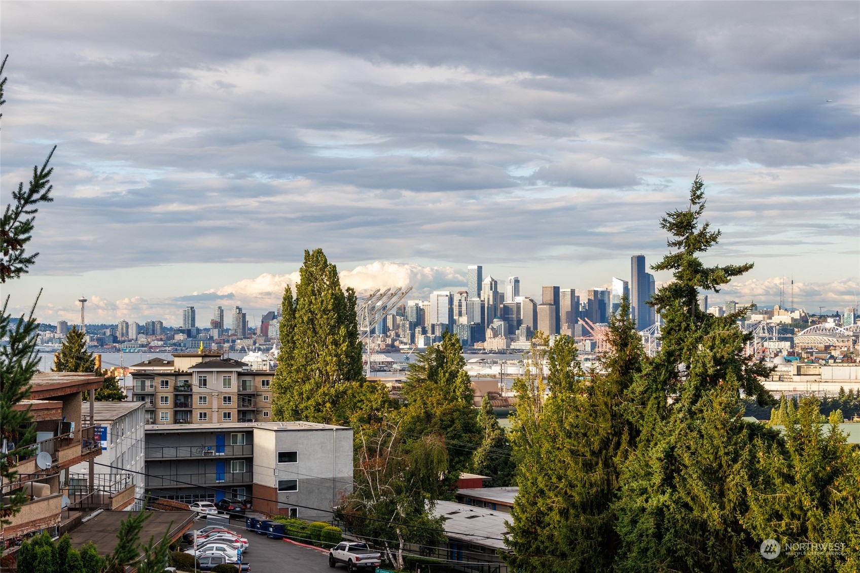3221 Southwest Avalon Way, Unit 305 Seattle, WA 98126 - Photo 34 of 40 a view of a city