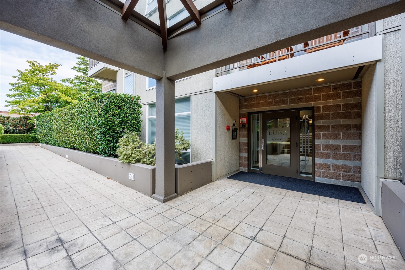 3221 Southwest Avalon Way, Unit 305 Seattle, WA 98126 - Photo 6 of 40 a view of a porch