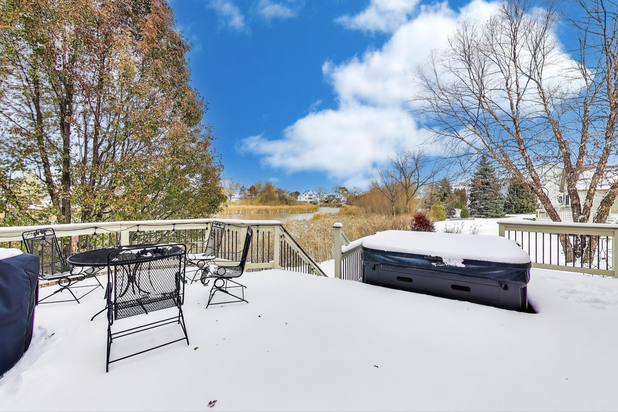 8443 Northview Drive Pleasant Prairie, WI 53158 - Photo 60 of 73 Back Deck