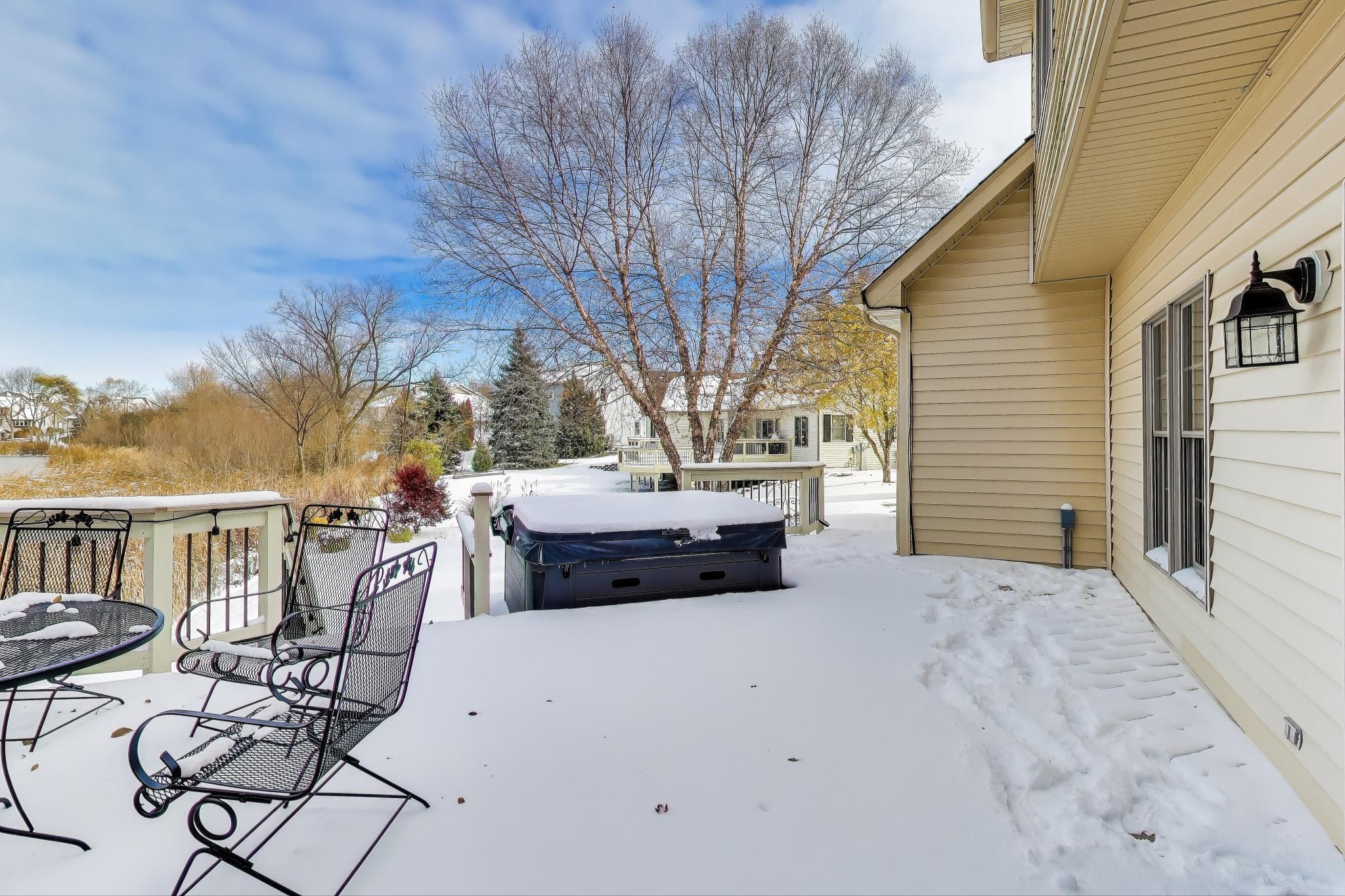 8443 Northview Drive Pleasant Prairie, WI 53158 - Photo 61 of 73 Back Deck