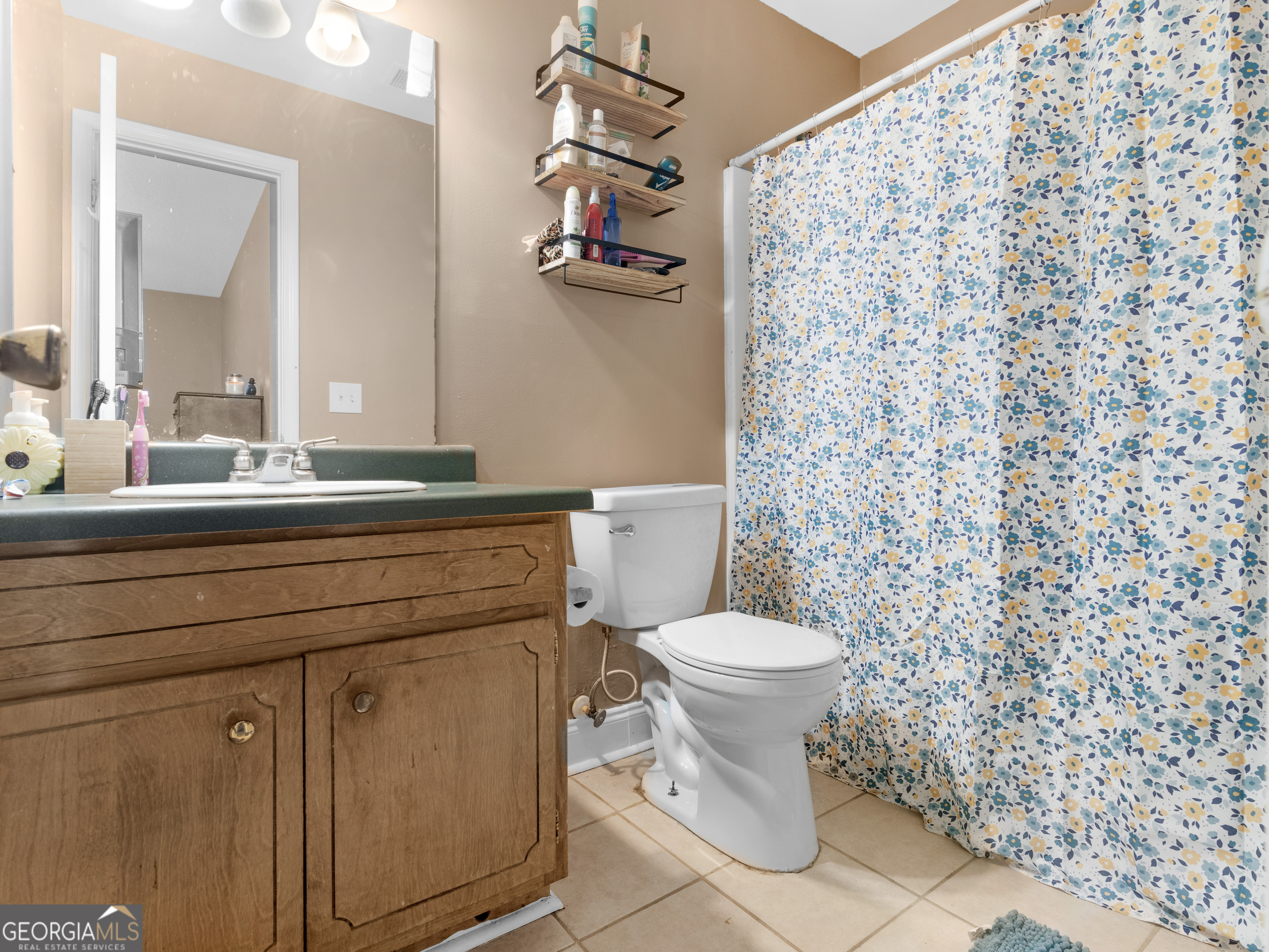 203 Pine Street Zebulon, GA 30295 - Photo 21 of 21 a bathroom with a sink a toilet and a mirror