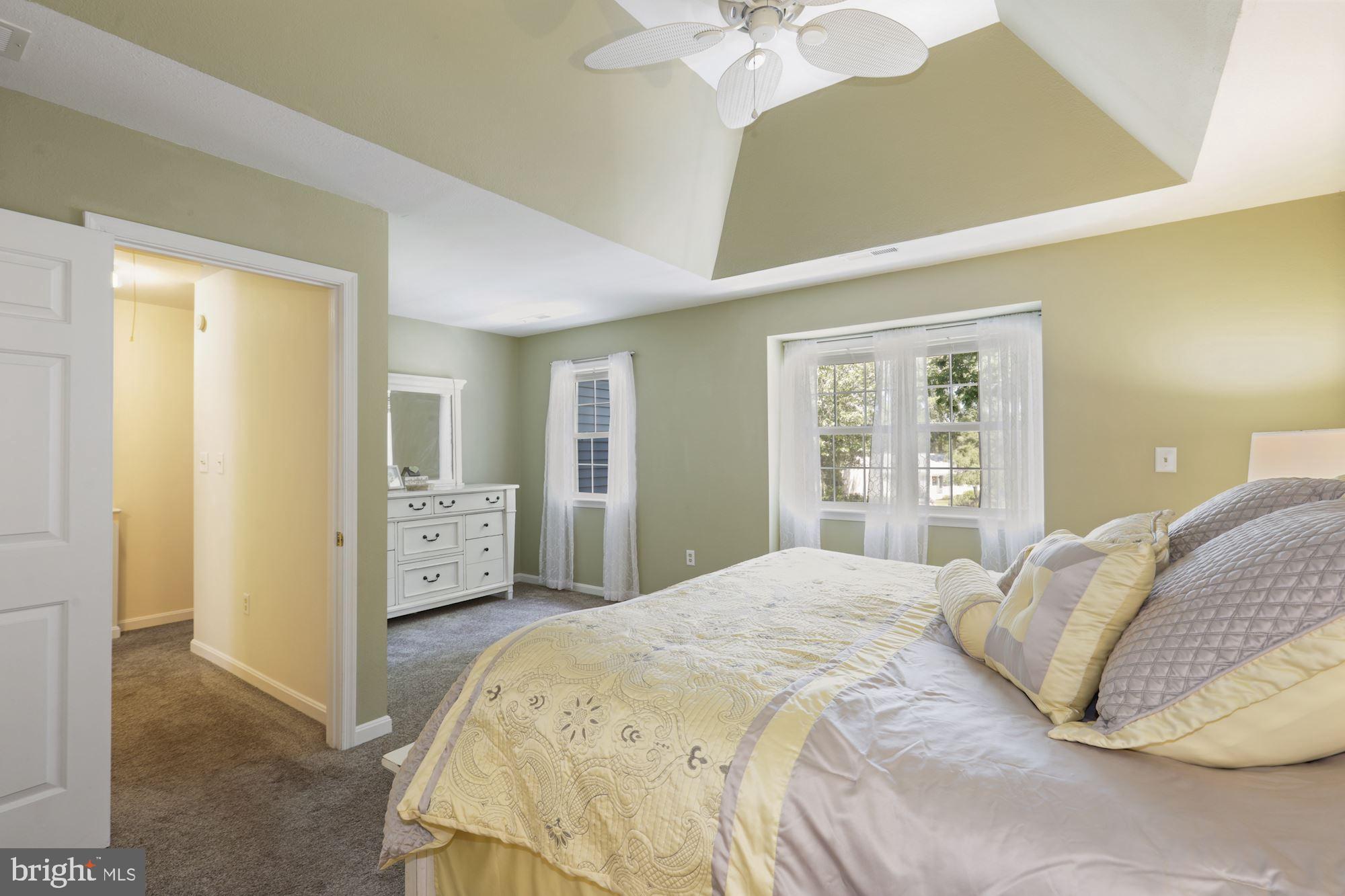 24 Port Royal Road Ocean View, DE 19970 - Photo 22 of 39 Stunning Primary Suite with Tray Ceiling