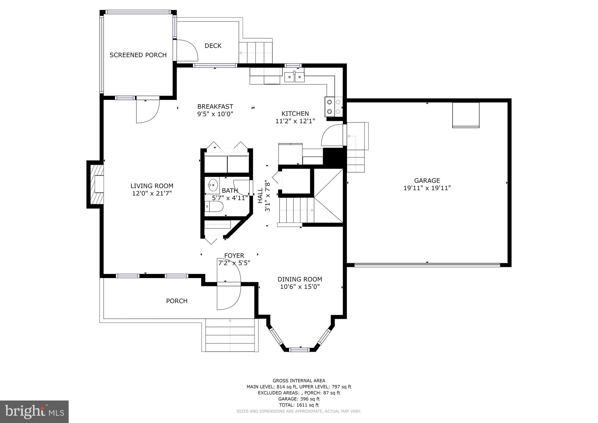 24 Port Royal Road Ocean View, DE 19970 - Photo 30 of 39 Main Level Floor Plan