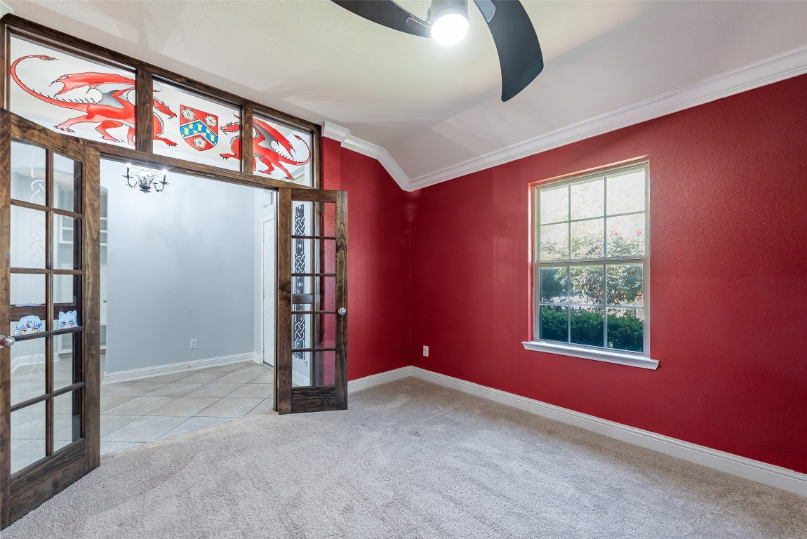 1908 Rushing Meadow Lane Pearland, TX 77089 - Photo 7 of 31 Entry to the study through French doors!