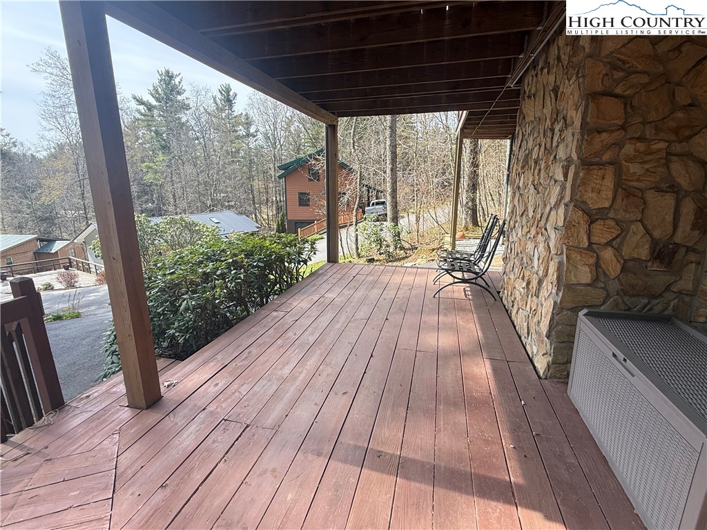 174 Spruce Pine Road Newland, NC 28657 - Photo 35 of 41 a view of outdoor space with wooden floor