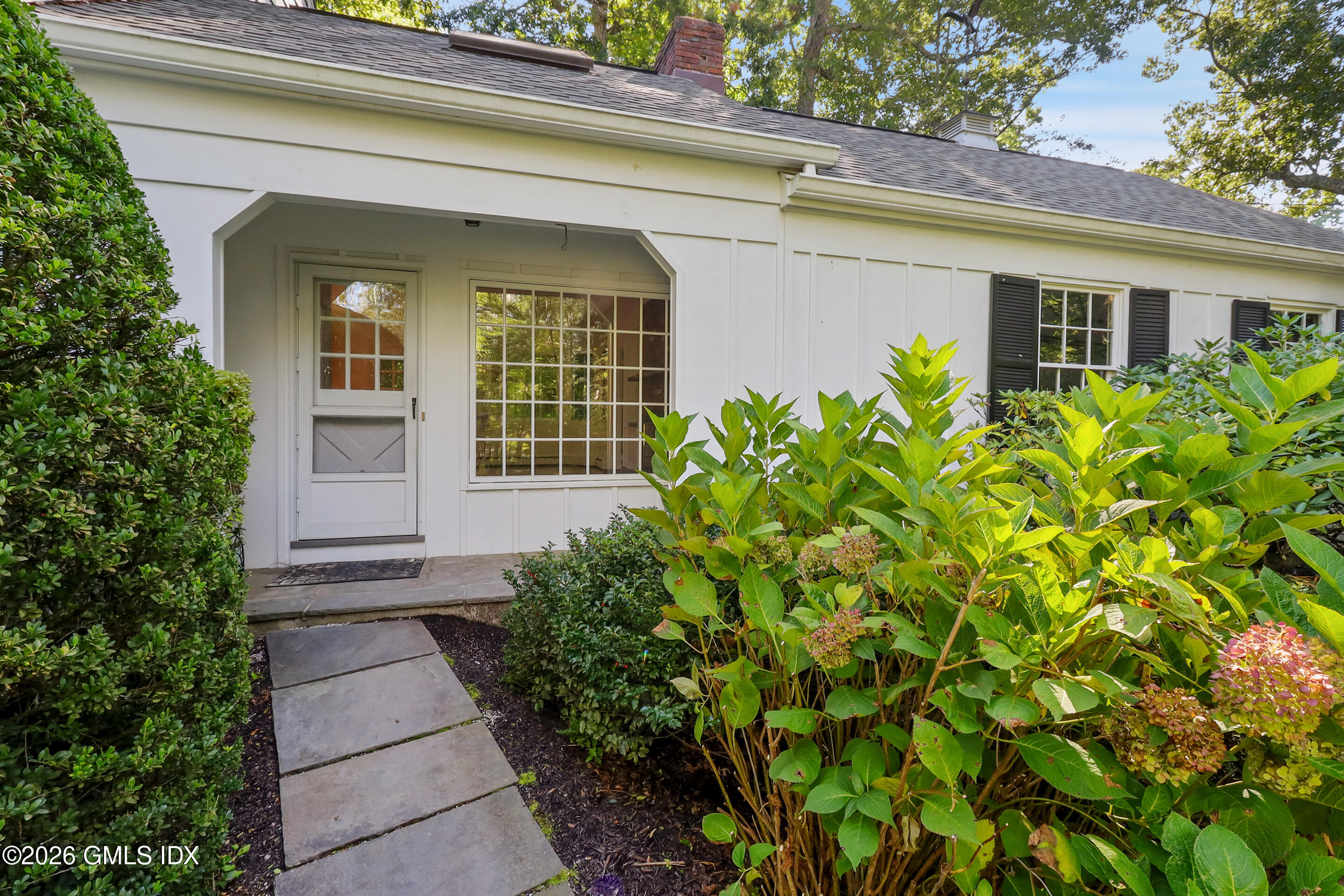 20 Rustic View Road Greenwich, CT 06830 - Photo 38 of 45 Side Entrance
