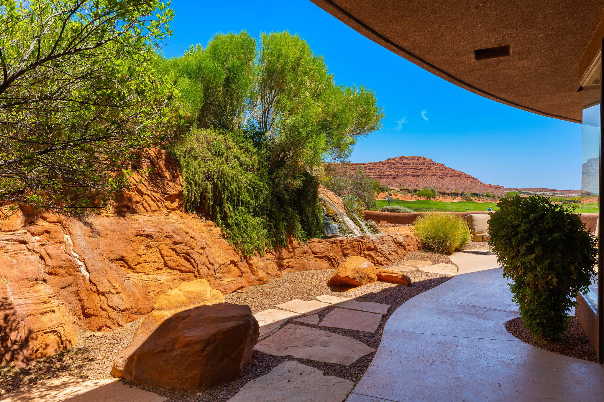 2410 Entrada Trail, Unit 3 St. George, UT 84770 - Photo 15 of 53 Back Patio 2nd View
