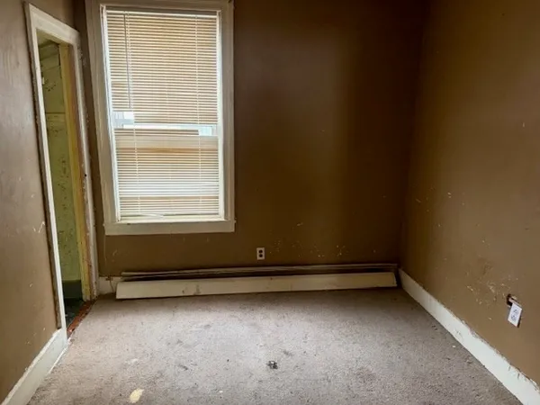 a view of a room with window