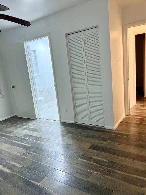 2529 Rutgers Drive Irving, TX 75062 - Photo 37 of 38 a view of a hallway with wooden floor