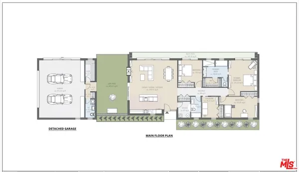 a picture of a floor plan