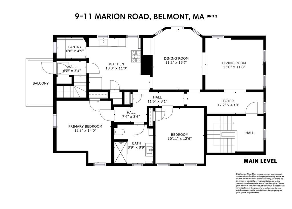 11 Marion Road, Unit 3 Belmont, MA 02478 - Photo 16 of 16