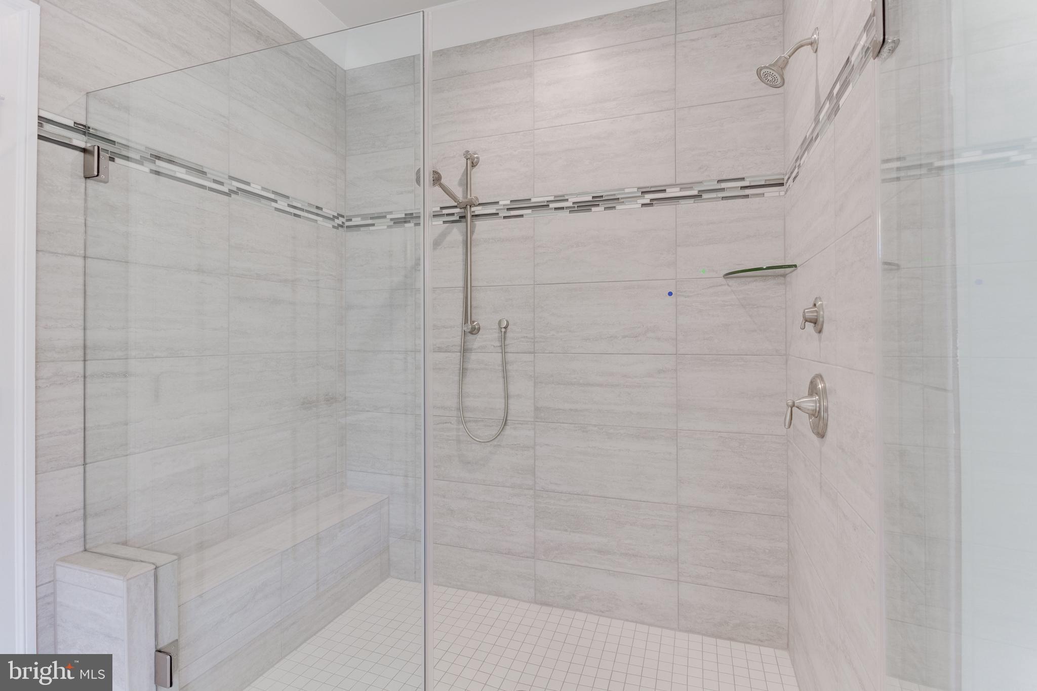 305 Cabin Road Southeast Vienna, VA 22180 - Photo 17 of 25 MASTER SUITE BATHROOM WALK-IN SHOWER.