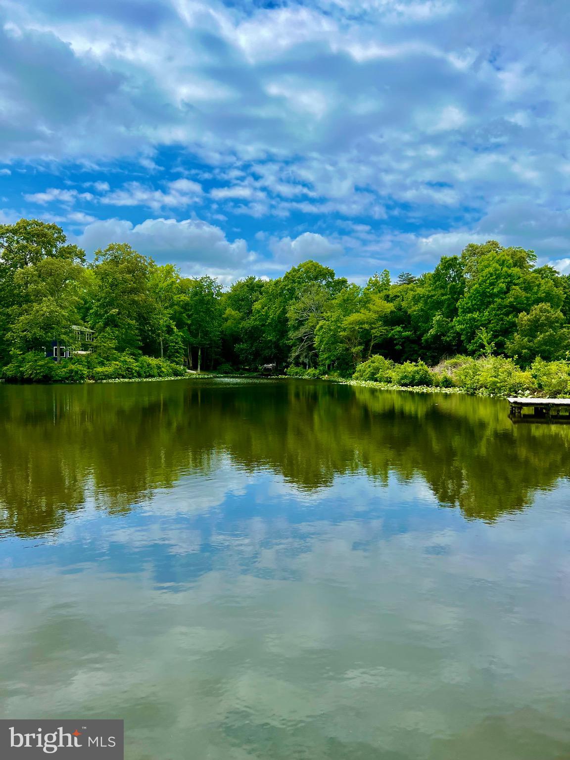 219 Holly Way Colonial Beach, VA 22443 - Photo 49 of 68 a view of a lake with houses in the back