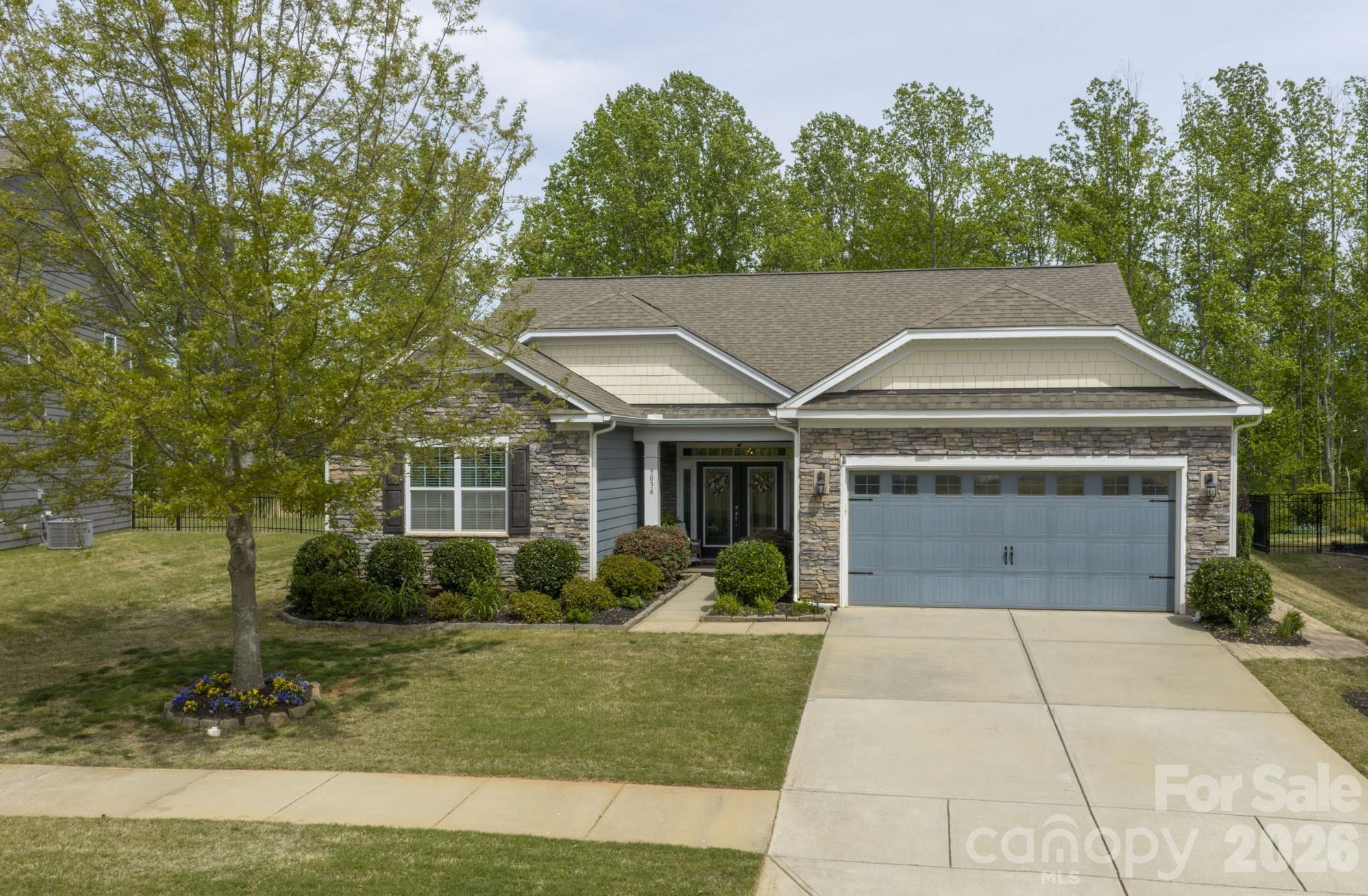3036 Bridgewater Street Lancaster, SC 29720 - Photo 1 of 41 a front view of a house with garden