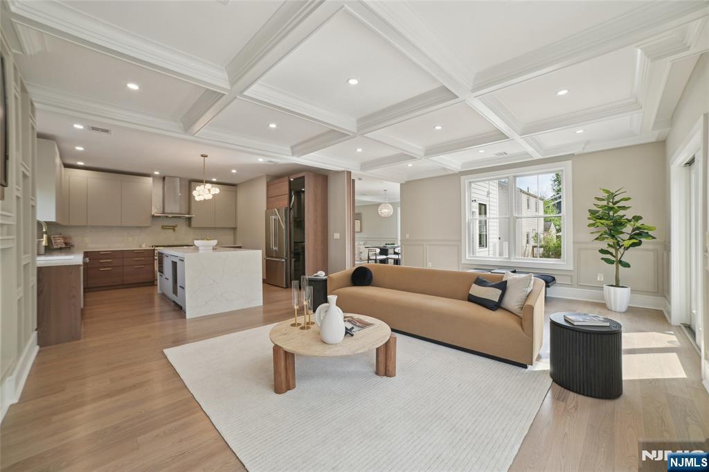 326 Northern Parkway Ridgewood, NJ 07450 - Photo 16 of 30 a living room with furniture and a large window