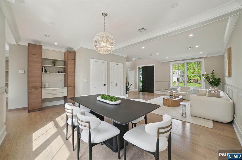 326 Northern Parkway Ridgewood, NJ 07450 - Photo 23 of 30 a view of a dining room with furniture window and wooden floor