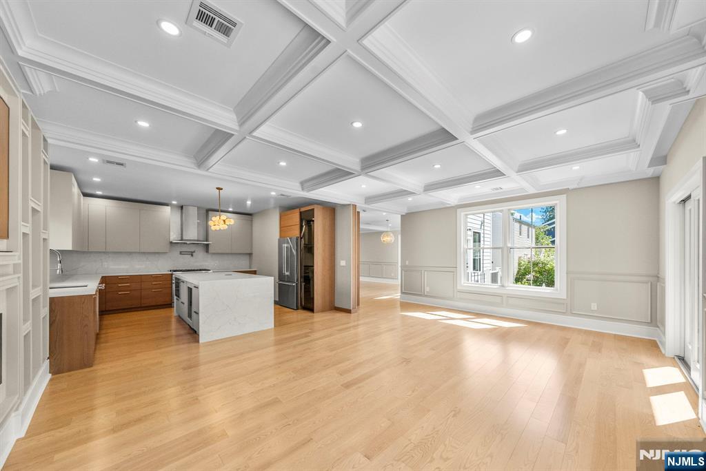 326 Northern Parkway Ridgewood, NJ 07450 - Photo 29 of 47 a view of empty room with wooden floor and fan
