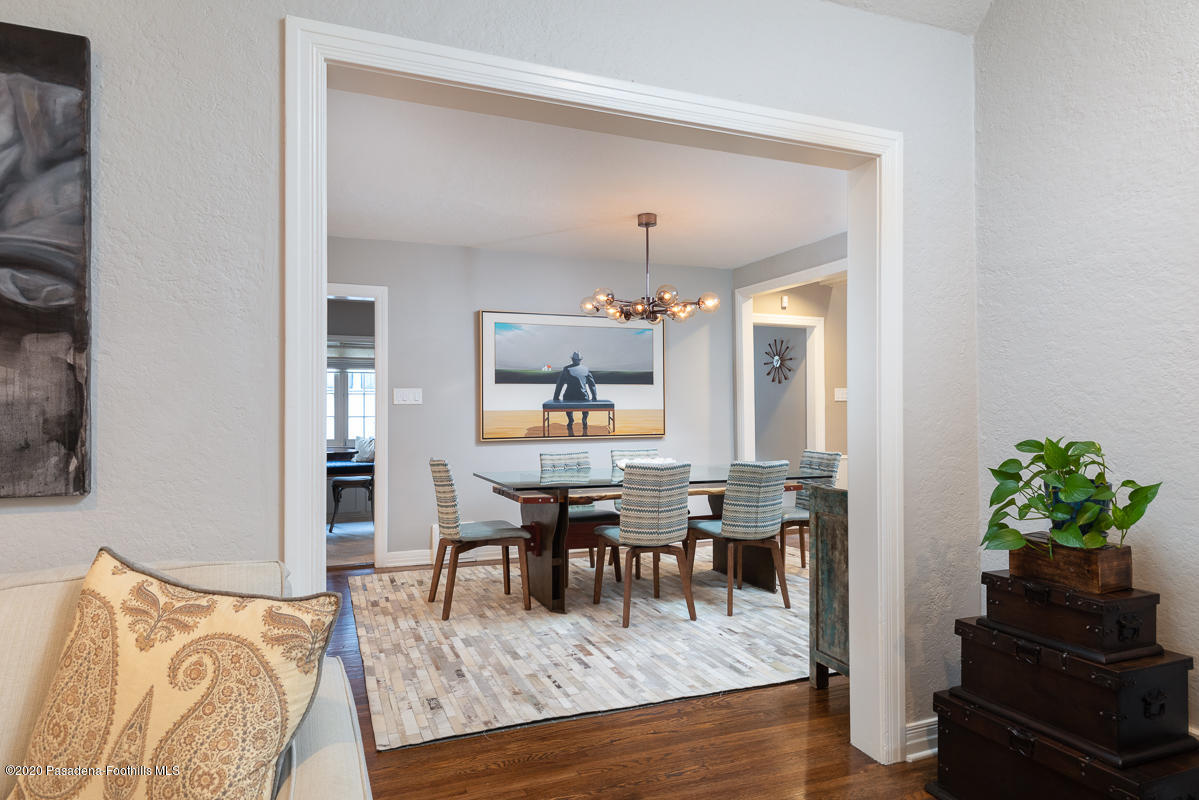 72 Annandale Road Pasadena, CA 91105 - Photo 12 of 45 a view of a dining room with furniture