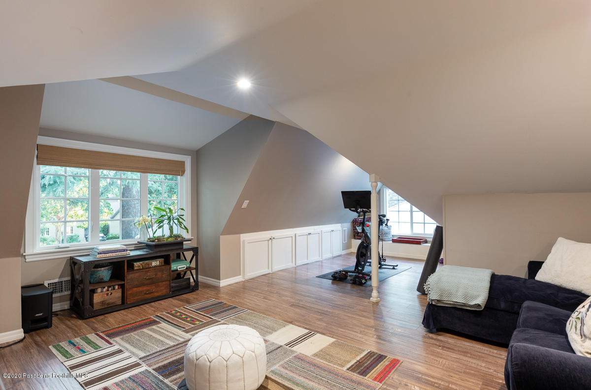 72 Annandale Road Pasadena, CA 91105 - Photo 32 of 45 a living room with furniture and a large window