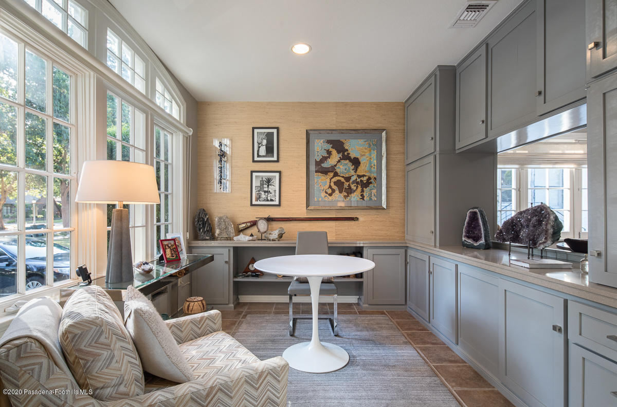 72 Annandale Road Pasadena, CA 91105 - Photo 5 of 45 a living room with furniture a window and a flat screen tv