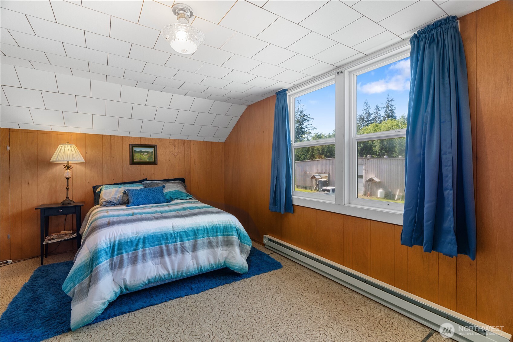 Undisclosed Address Forks, WA 98331 - Photo 29 of 40 a bedroom with a bed and window