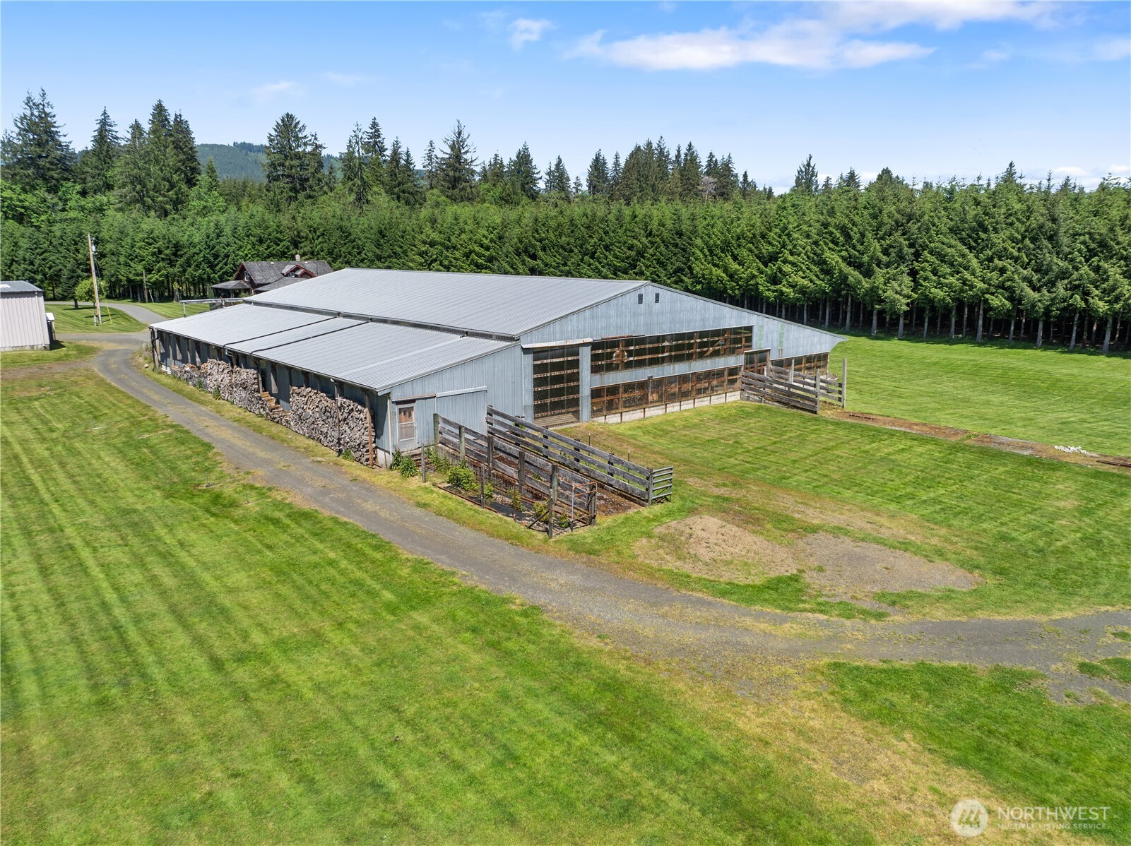 Undisclosed Address Forks, WA 98331 - Photo 32 of 39 a aerial view of a house