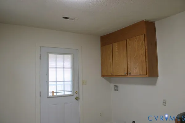 a view of front door