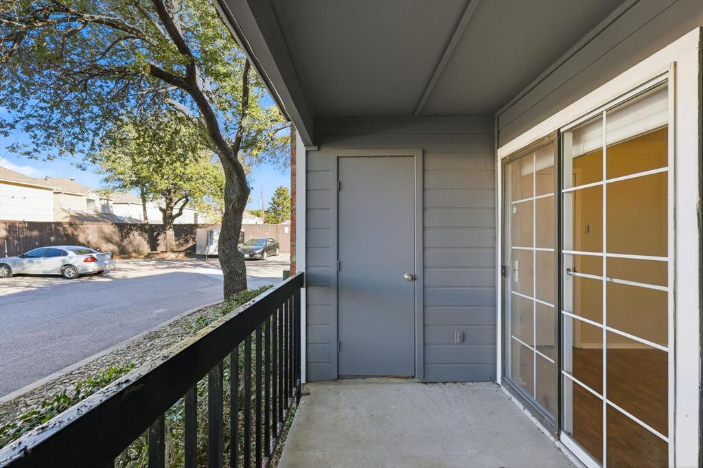 18333 Roehampton Drive, Unit 716 Dallas, TX 75252 - Photo 18 of 24 a view of balcony