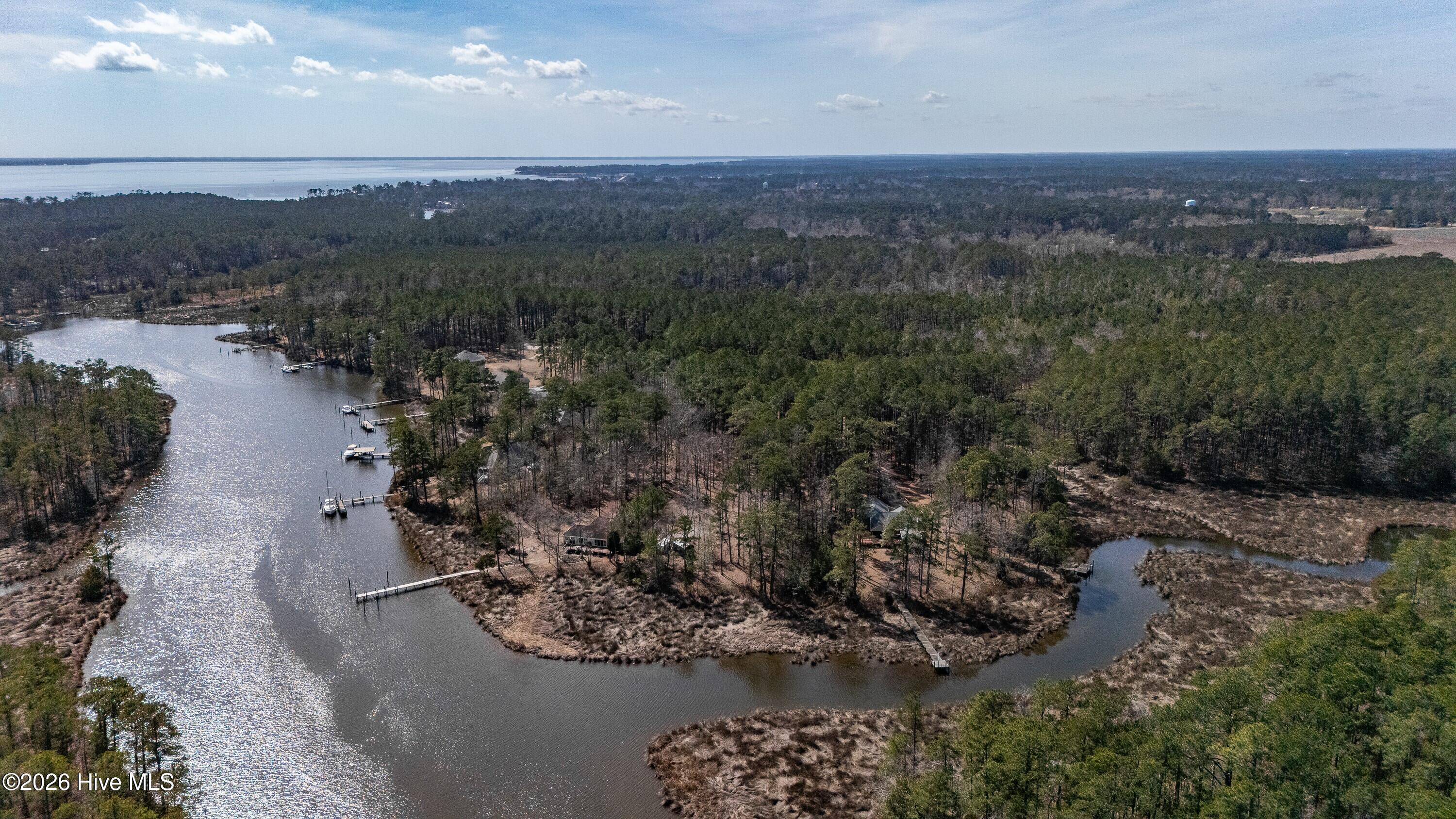 615 Bent Tree Road Oriental, NC 28571 - Photo 32 of 40 032_Aerial