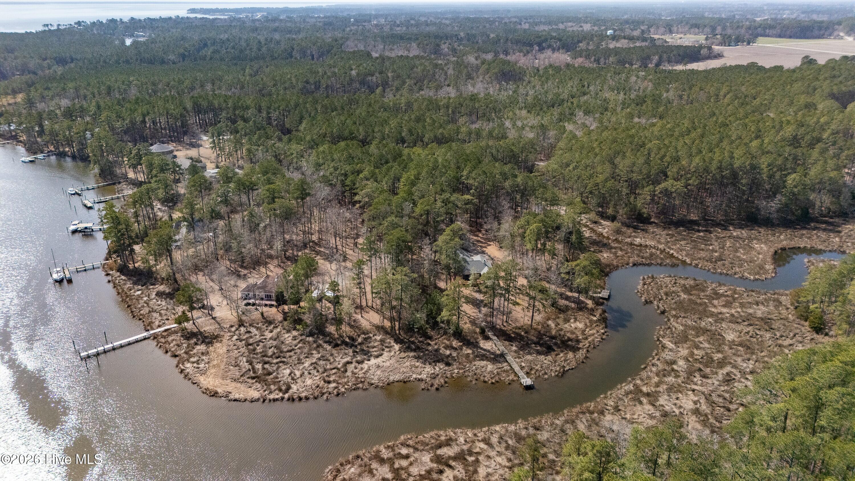 615 Bent Tree Road Oriental, NC 28571 - Photo 33 of 40 033_Aerial