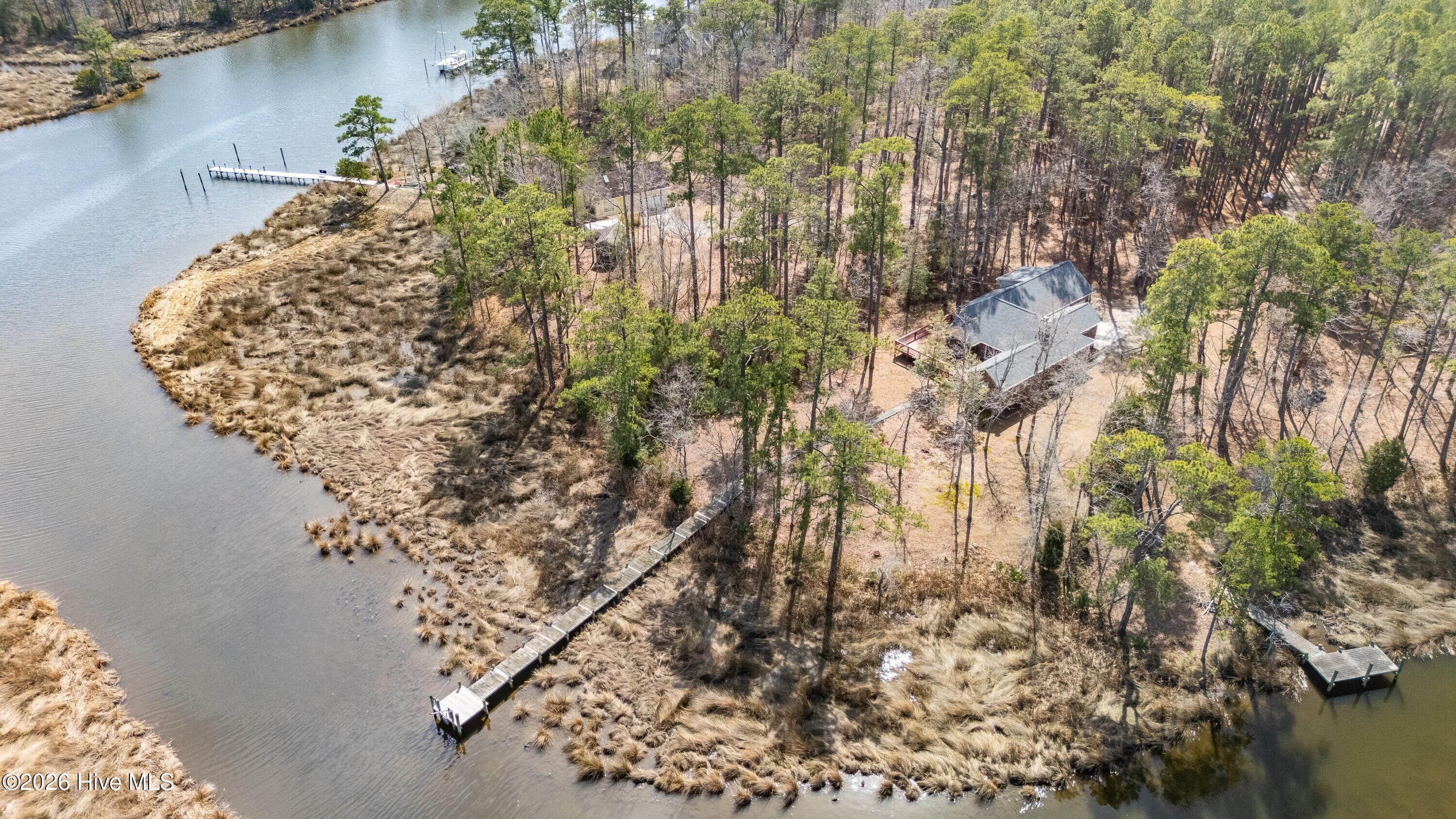 615 Bent Tree Road Oriental, NC 28571 - Photo 35 of 40 035_Aerial