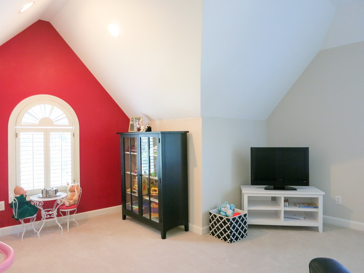 12508 Canolder Street Raleigh, NC 27614 - Photo 18 of 25 There are 3 add’l spacious Bedrooms up here w/lg closets & CFs. This is Bedroom 2. Bedroom