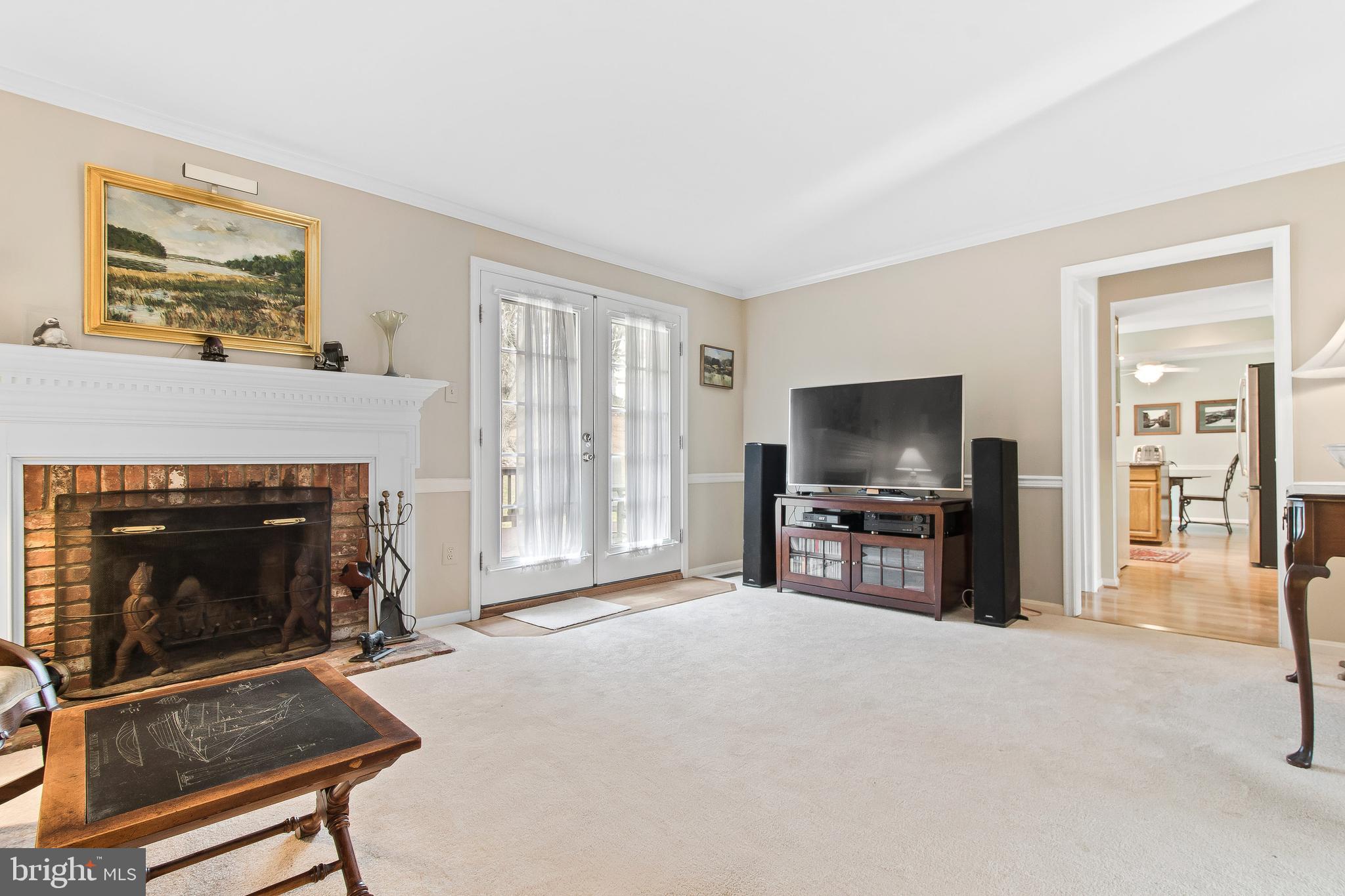 13813 Turnmore Road Silver Spring, MD 20906 - Photo 15 of 38 Great Room w/Wood Burning Fireplace