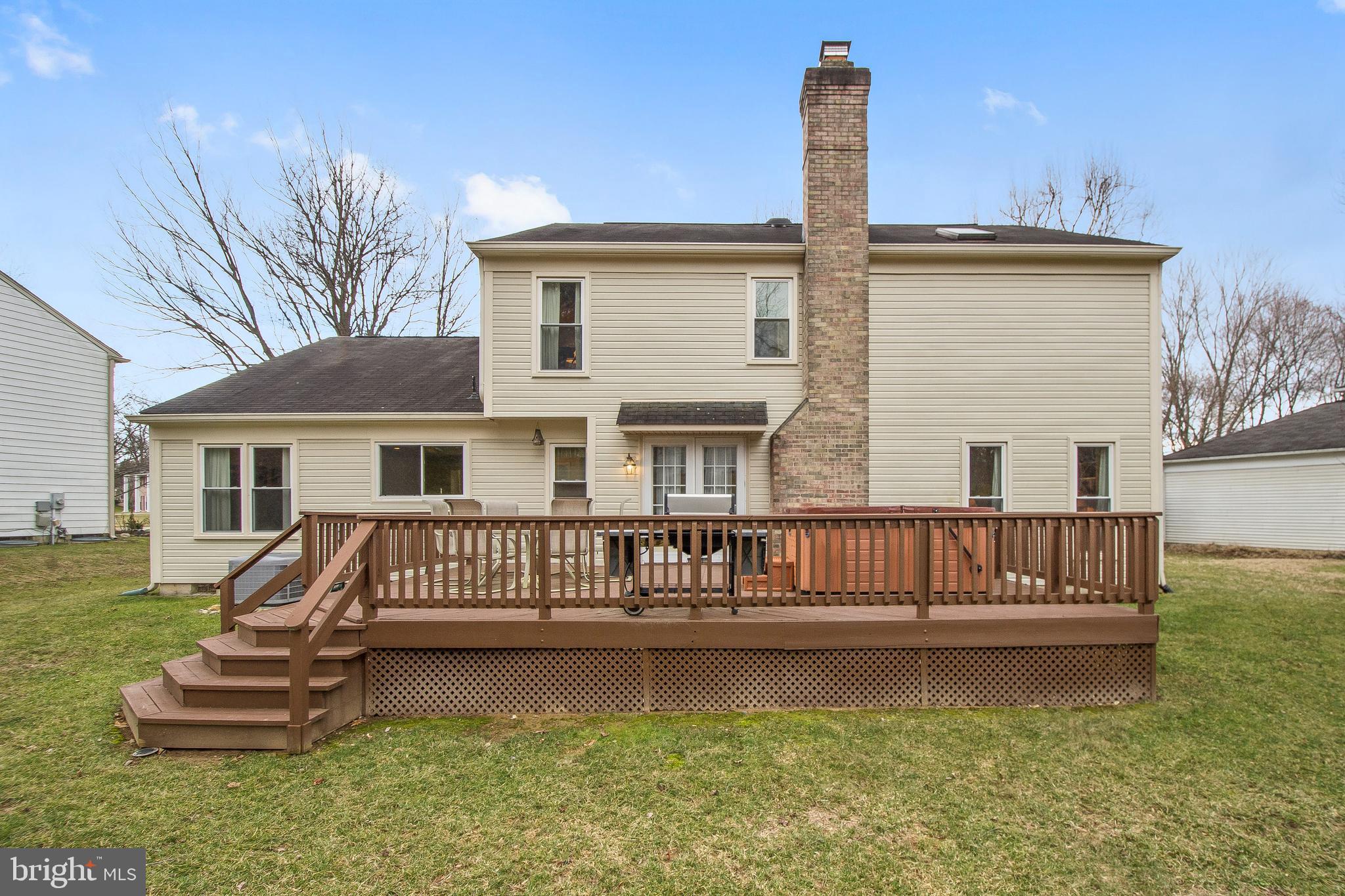 13813 Turnmore Road Silver Spring, MD 20906 - Photo 35 of 38 Back View of Home w/Huge Deck