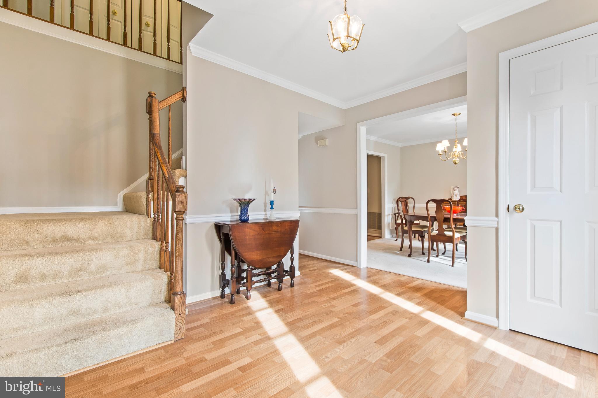 13813 Turnmore Road Silver Spring, MD 20906 - Photo 5 of 38 Elegant Foyer w/Coat Closet