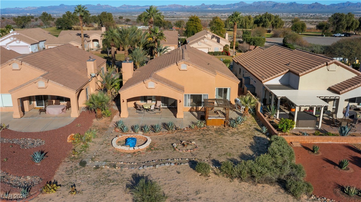 1210 Country Club Drive Laughlin, NV 89029 - Photo 59 of 80 Back of the home featuring a mountain backdrop