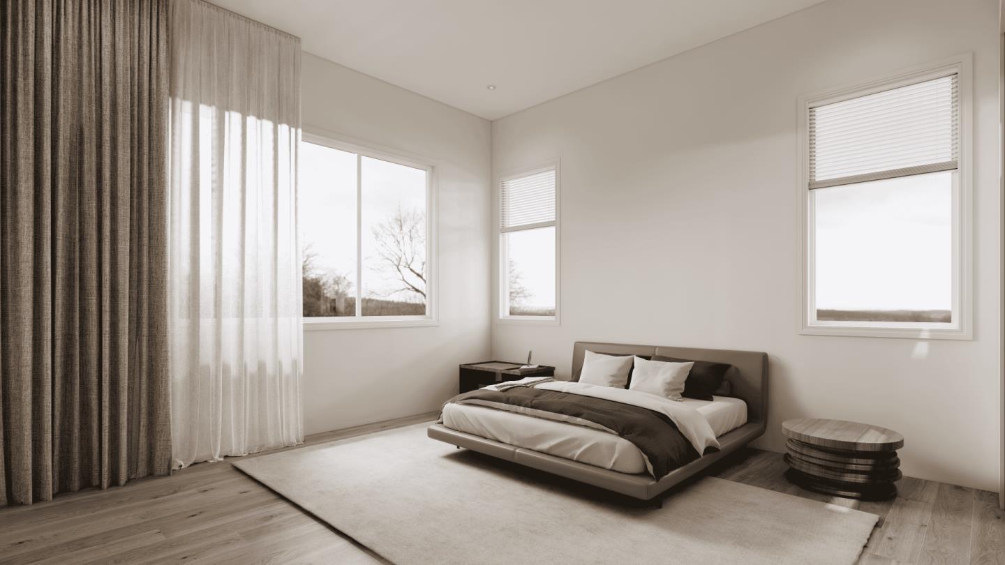 38 Bel Aire Road San Mateo, CA 94402 - Photo 11 of 24 a spacious bedroom with a bed and a window