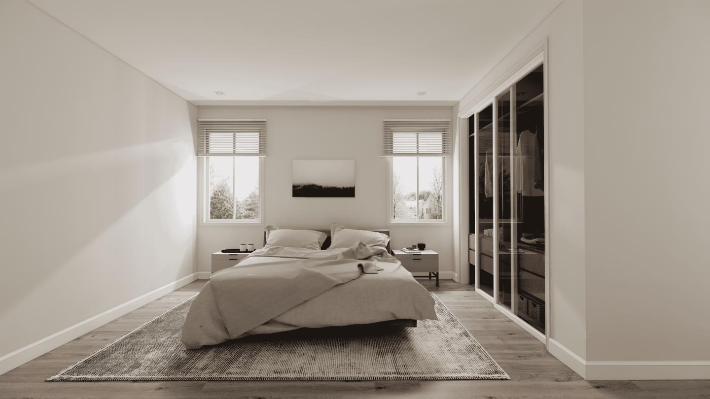 38 Bel Aire Road San Mateo, CA 94402 - Photo 15 of 24 a bedroom with a bed and a window