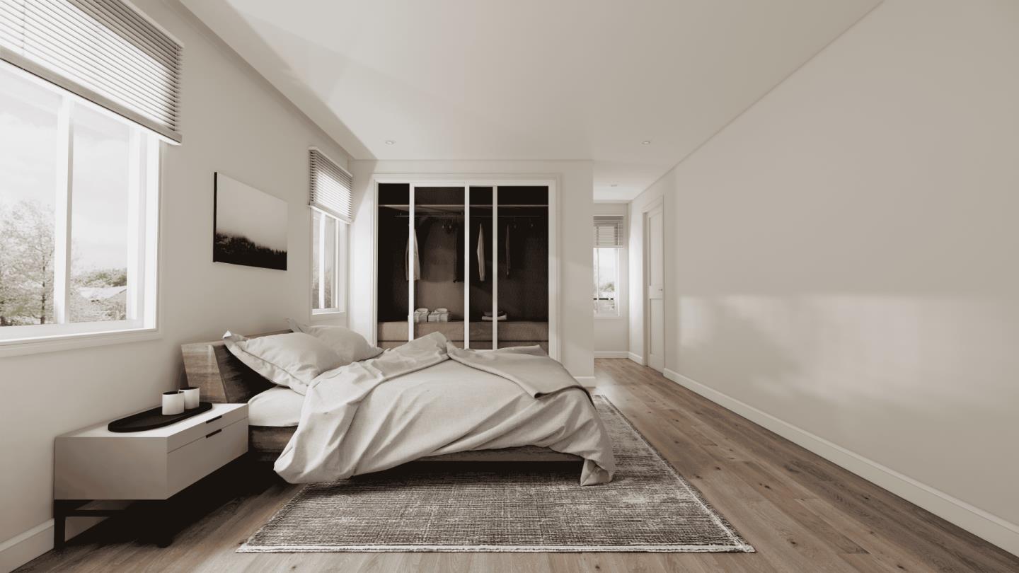 38 Bel Aire Road San Mateo, CA 94402 - Photo 16 of 24 a bedroom with a bed and window