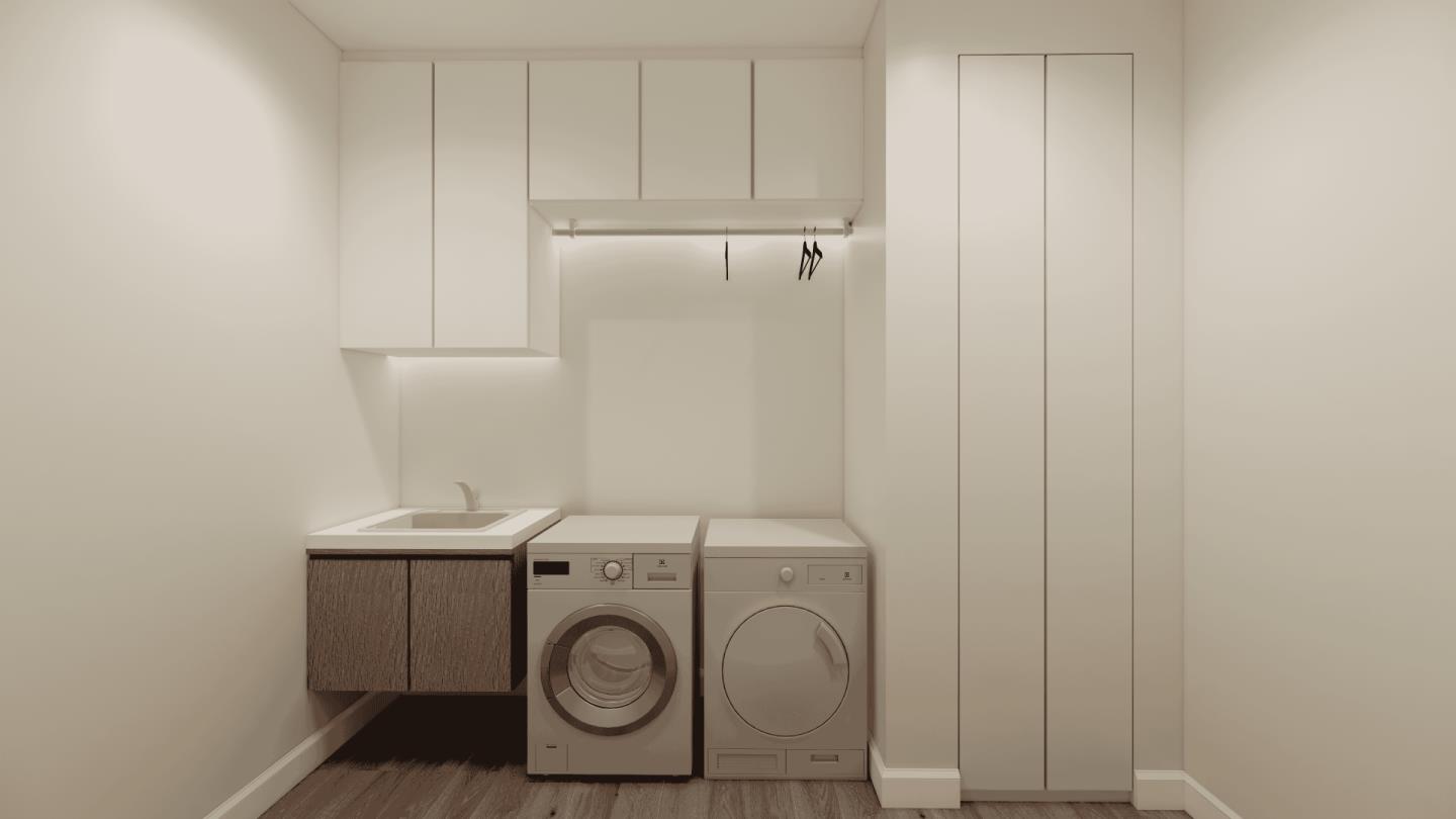 38 Bel Aire Road San Mateo, CA 94402 - Photo 22 of 24 a utility room with dryer and washer