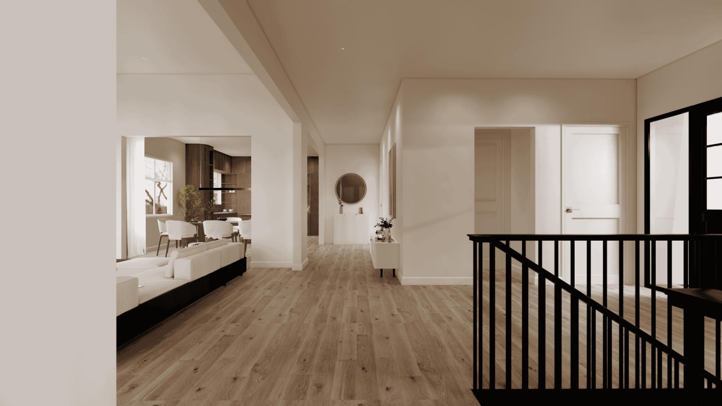 38 Bel Aire Road San Mateo, CA 94402 - Photo 3 of 24 a living room with furniture and a wooden floor